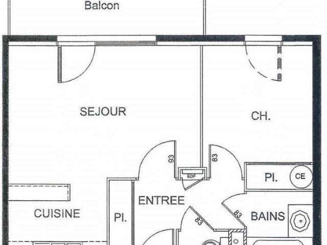Appartement 2 pièces à louer