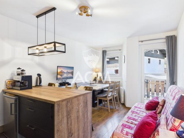 Appartement 2 pièces à vendre au pied des pistes de ski des Ge
