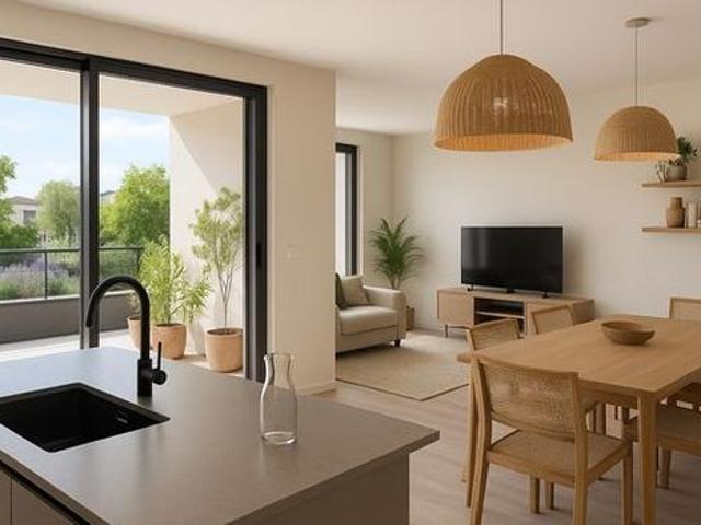 Appartement 2 pièces Annemasse résidence intimiste face au Bois de Collonge