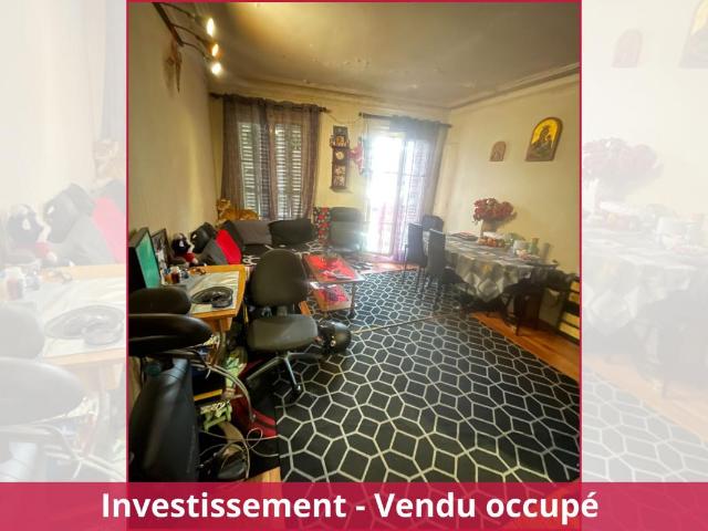 Appartement 2 pièces au 5ème étage vendu loué