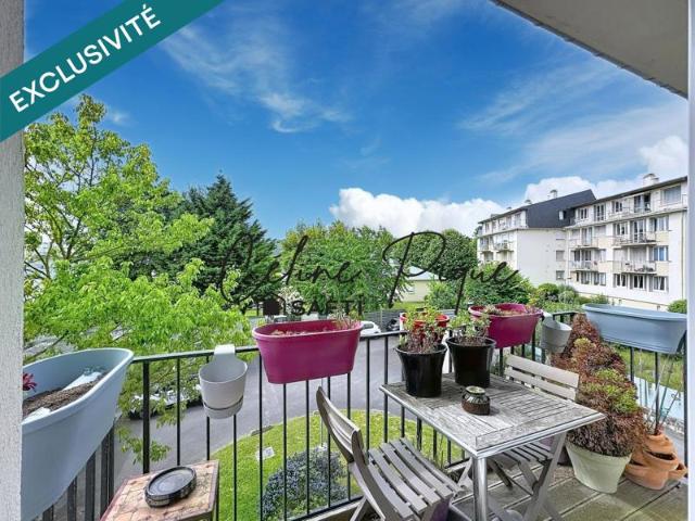 Appartement 2 pièces avec balcon, cave et parking