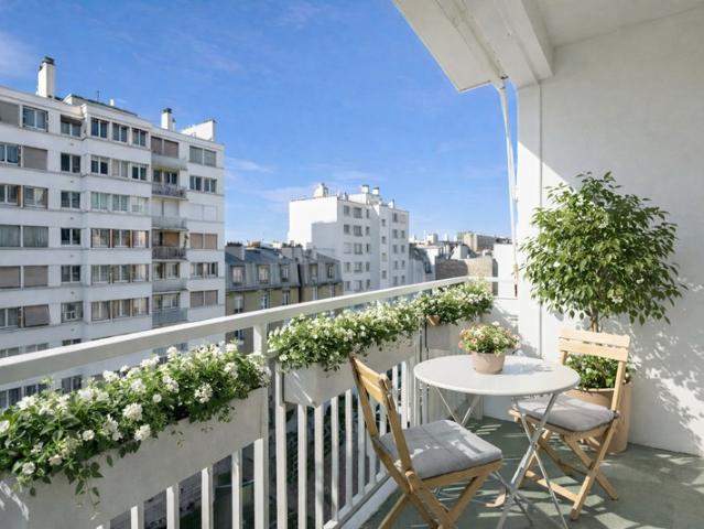 Appartement 2 pièces 44 m² avec balcon Paris 11? Philippe Auguste / Nation Étage élevé, calme et lumineux