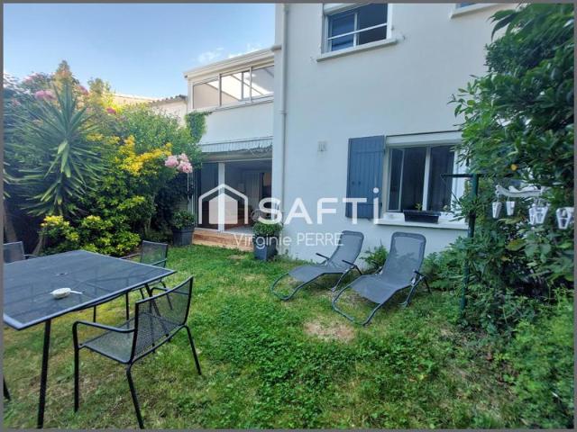 Appartement 2 pieces avec jardin privatif et stationnement 56m2 royan 17200