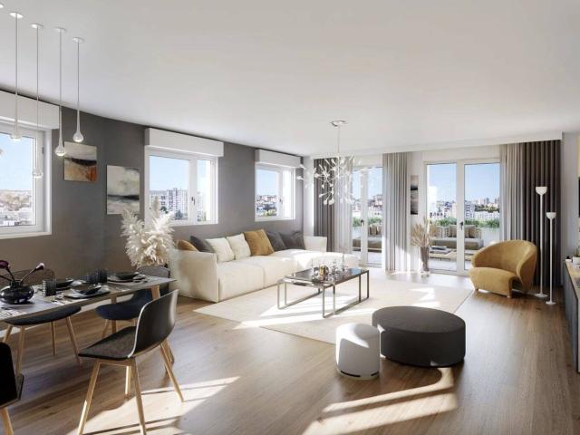 Appartement 2 pièces avec Terrasse Proche Gare