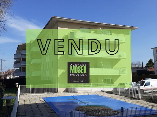 Appartement 2 pièces + balcon + 2 parking + piscine 42m² Dax