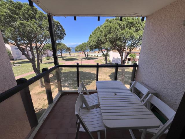 Appartement 2 pièces climatisé avec vue magnifique sur parc et lac marin, Barcares, Cap coudalère