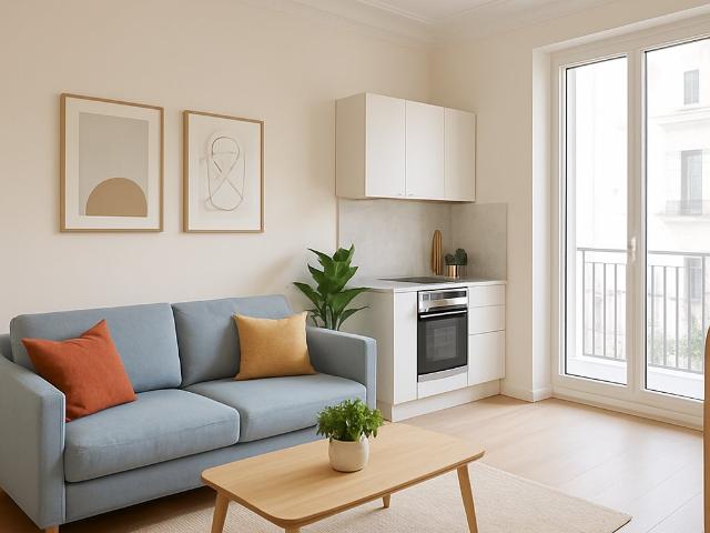 Appartement 2 pièces de 41 m2 Tourcoing