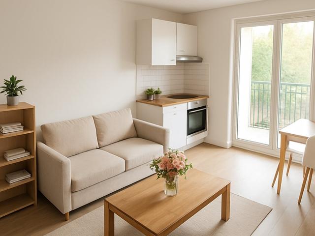 Appartement 2 pièces de 41 m2 Saint Fargeau Ponthierry