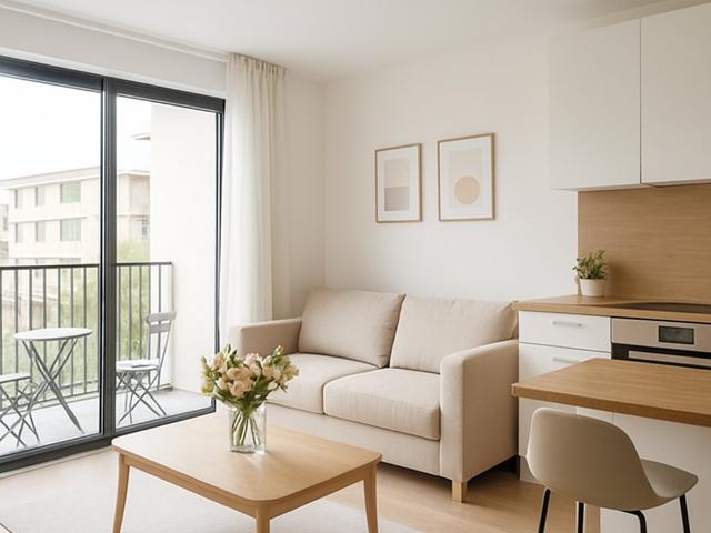 Appartement 2 pièces de 46 m2 Chessy