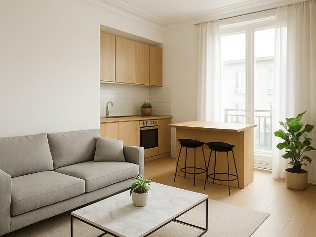 Appartement 2 pièces de 48 m2 Tourcoing