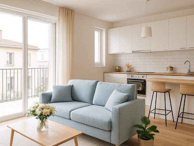 Appartement 2 pièces de 48 m2 Bordeaux