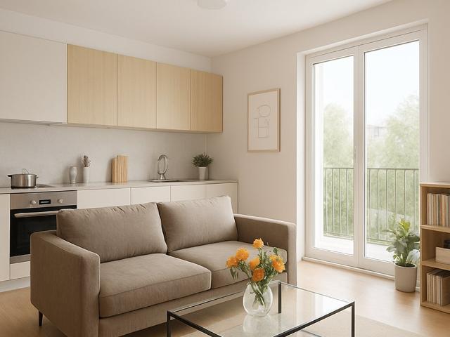 Appartement 2 pièces de 49 m2 Creil