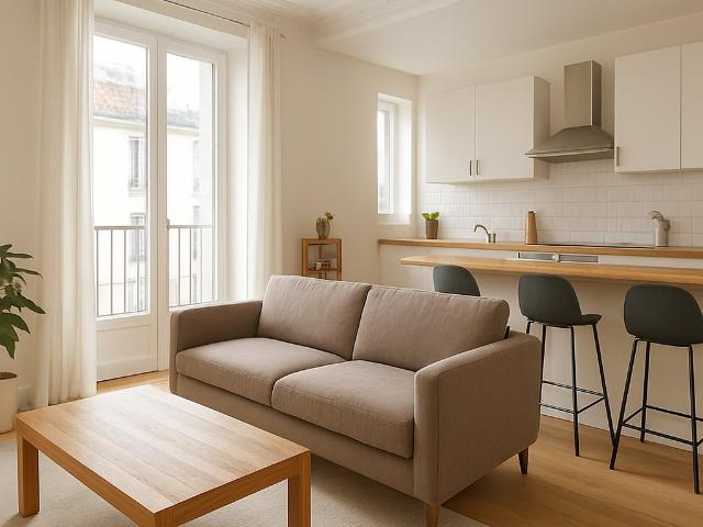 Appartement 2 pièces de 58 m2 Lyon 7e Arrondissement