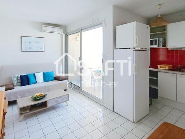 Appartement 2 pièces de 26m² avec vue rmer