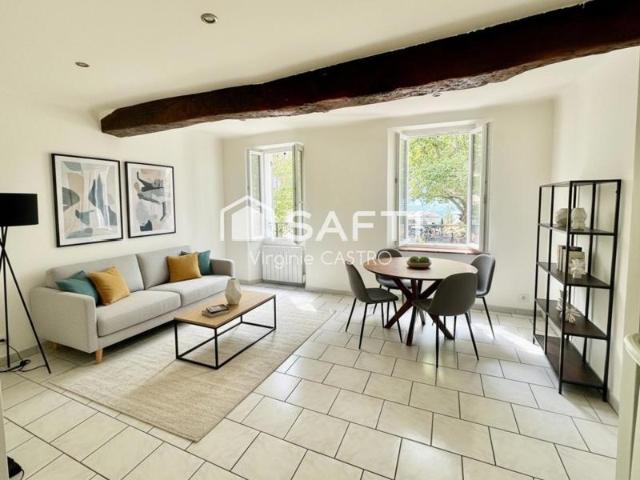 Appartement 2 pieces de 33m2, lumineux avec vue degagee