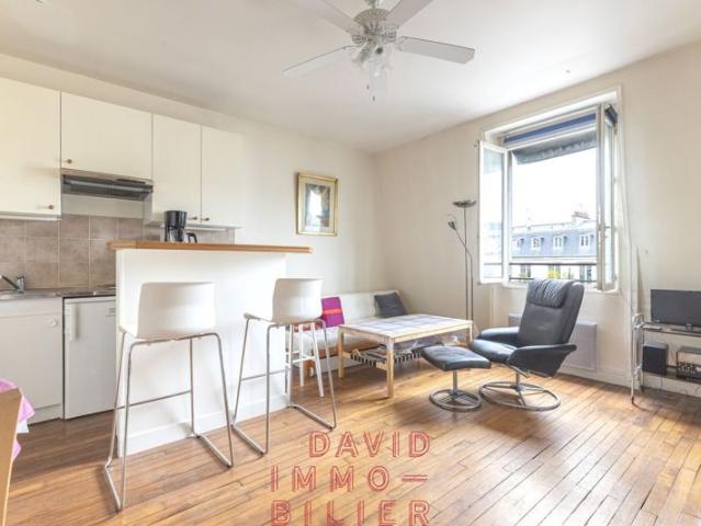 Appartement 2 pièces de 36.89 m² Carrez, à deux pas du pa