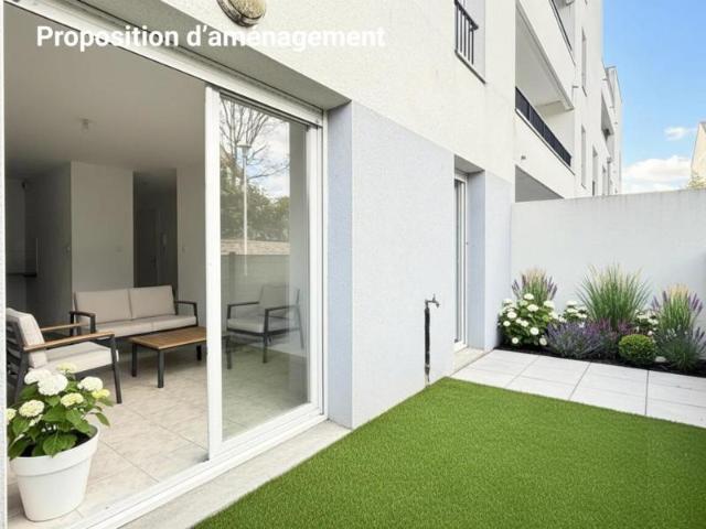 Appartement 2 pièces avec jardin à Saint Brieuc