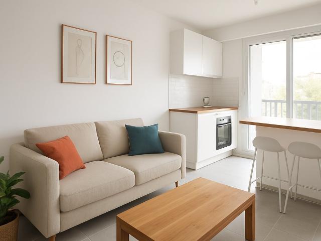 Appartement 2 pièces de 38 m2 Marseille 8e Arrondissement
