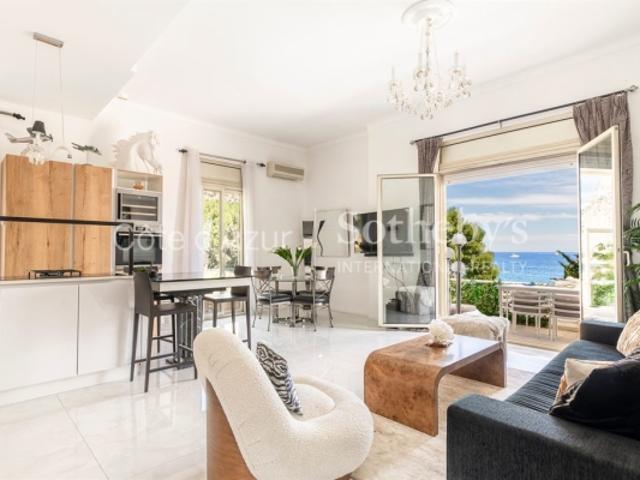 Appartement 2 pièces dernier étage avec vue mer