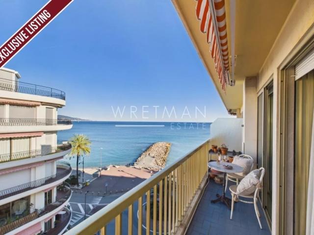 Appartement 2 pièces en dernier étage avec terrasse vue mer Roquebrune Cap Martin