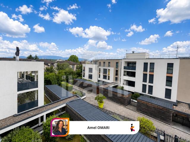 Appartement 2 pièces loué avec terrasse et garage 47m² Ferney Voltaire