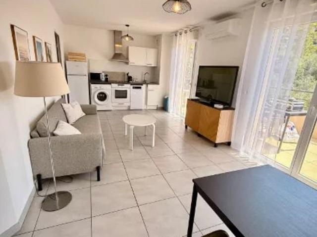 Appartement 2 pièces meublé avec grande terrasse – Nice Ouest