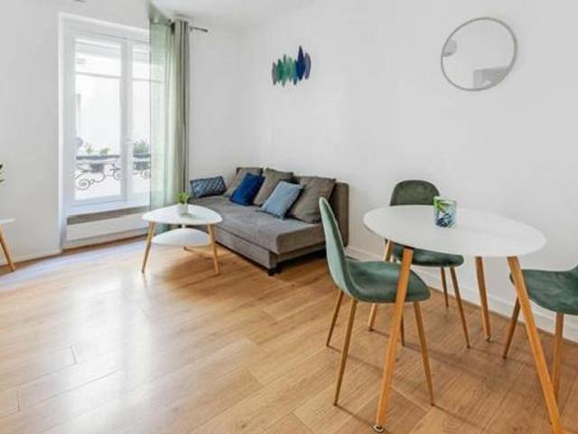 Appartement 2 pièces meublé et équipé Paris 17e