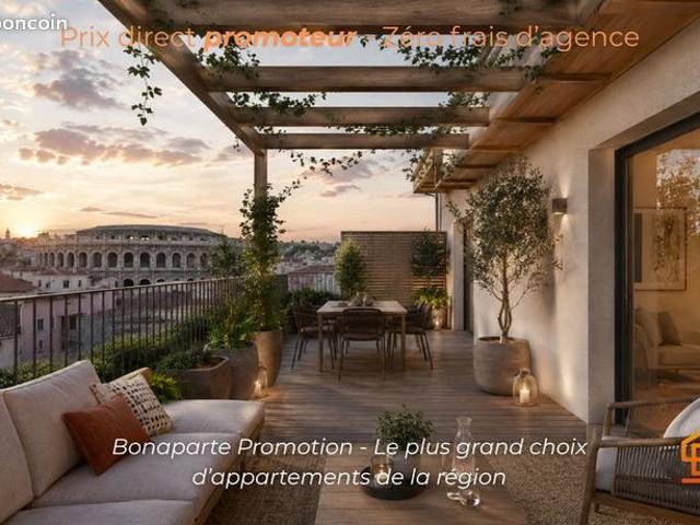 Appartement 2 pièces NIMES 10 MIN DES ARENES