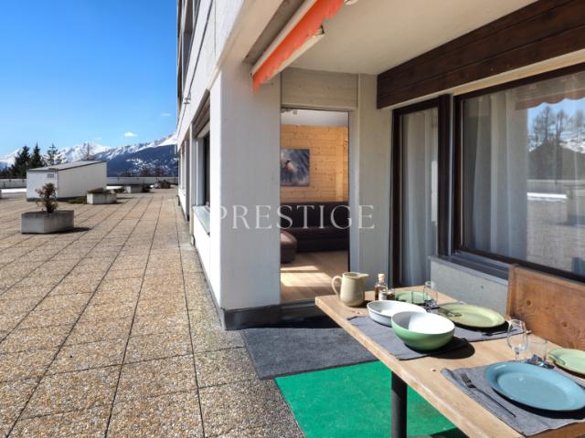 Appartement 2½ pièces rénové au coeur de Crans