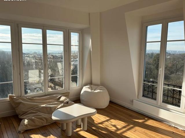 Appartement 2 pièces refait à neuf Dernier étage Paris 16ᵉ – Emplacement privilégié et vue panoramique