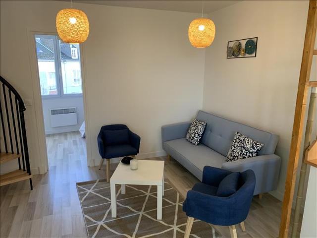 Appartement 2ème étage 44,87 m2 3 pièces Meublé