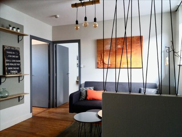Appartement 2ème étage 50,57 m2 3 pièces Meublé