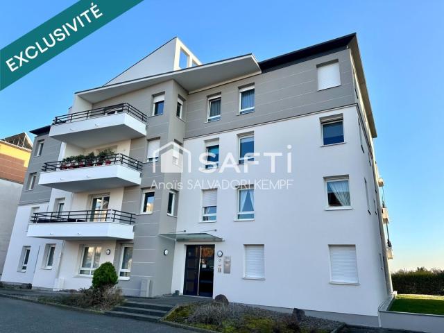 Appartement 2p 44m² Grande terrasse & Garage box
