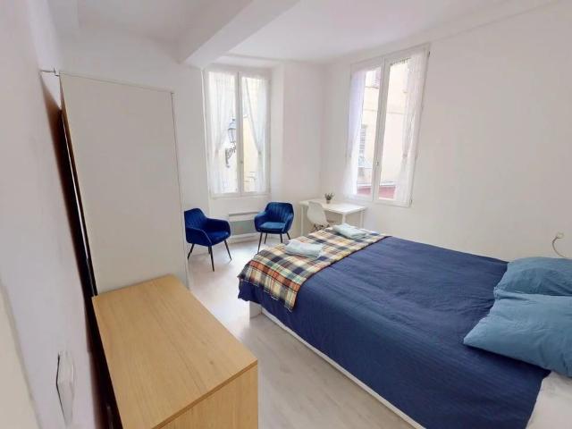 Appartement 2p 34m². Au cœur de la Vieille Ville de Nice.. 34m² Nice