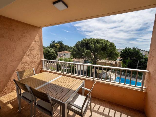 Appartement 2P rénové, parking, piscine 31m² Vallauris