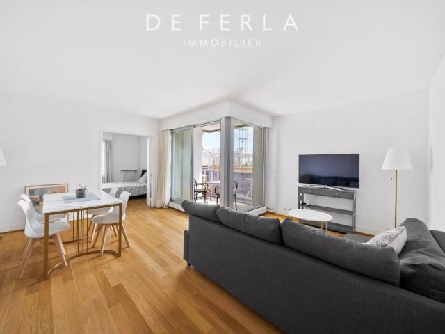 Appartement 3/4 pièces en excellent état avec balcon et vue déga