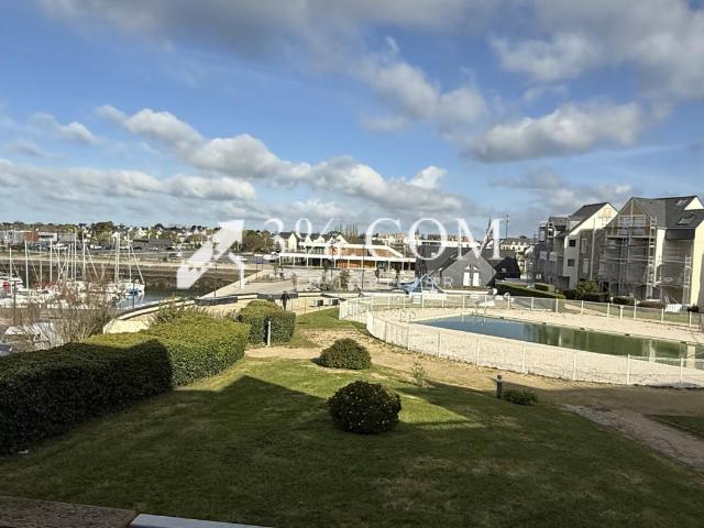 Appartement 38m2 avec petite vue sur le port