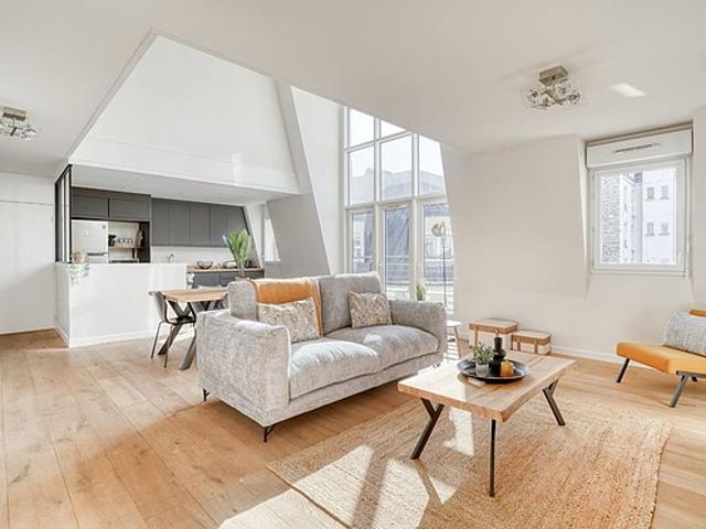 Appartement 3 chambres meublé avec ascenseur Clichy 92110