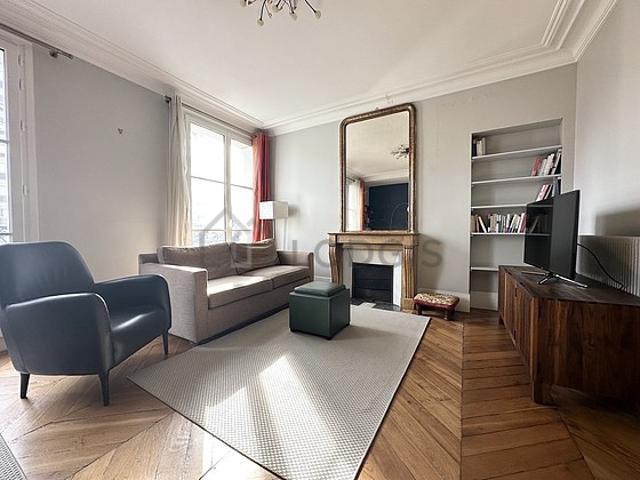 Appartement 3 chambres meublé avec local à vélos Alésia Paris 14°