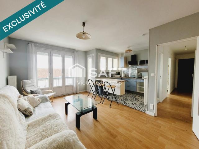 Appartement 3 chambres avec balcon Rentabilité 7%