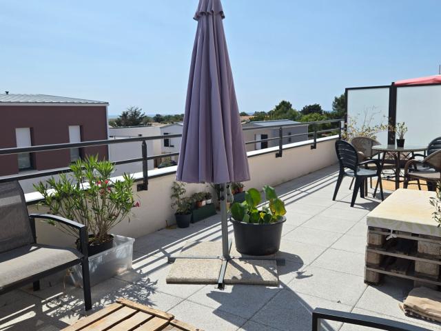 Appartement 3 chambres avec terrasse !