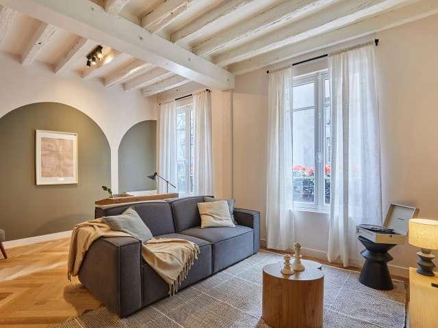 Appartement 3 chambres à louer aux Halles, Paris