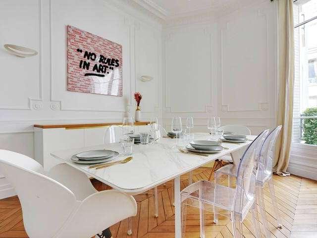 Appartement 3 chambres à louer Porte Dauphine, Paris