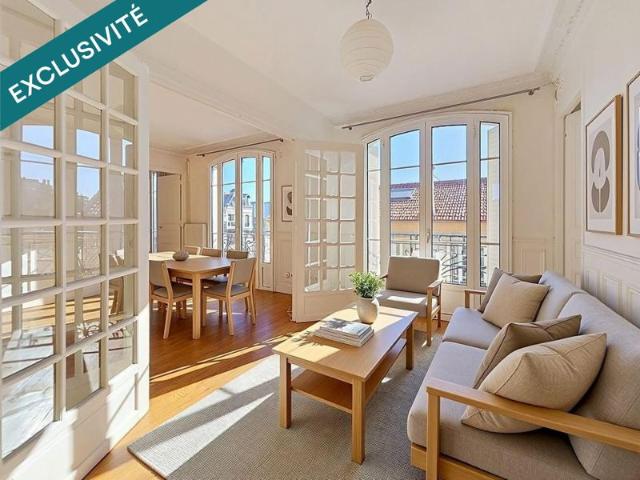 Appartement 3 chambres + bureau ou dressing