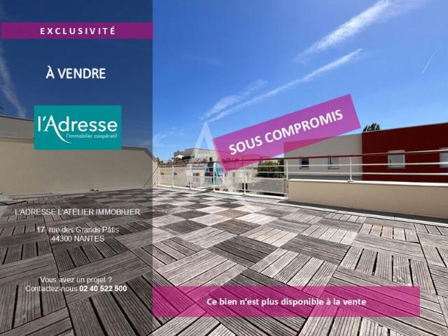 Appartement 3 chambres terrasse 50 m² dernier étage