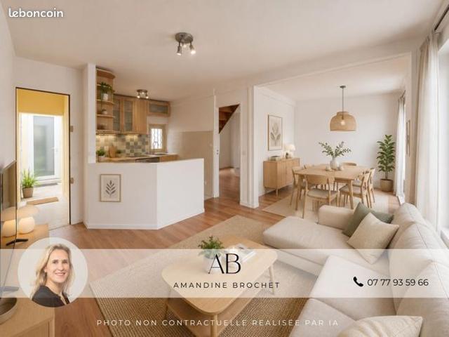 Appartement 3 pièces 45 m²