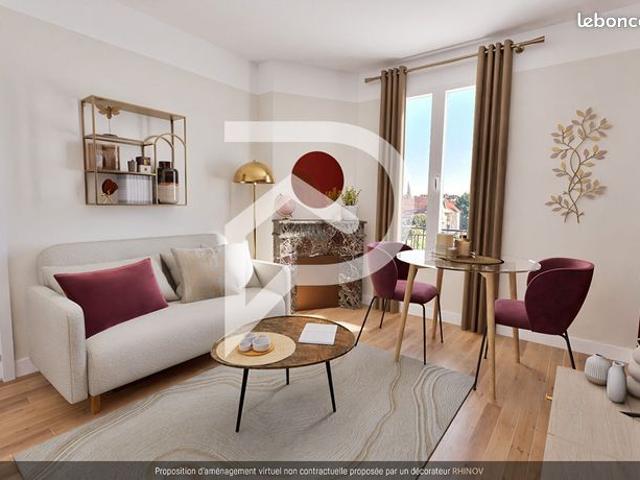 Appartement 3 pièces 46 m²