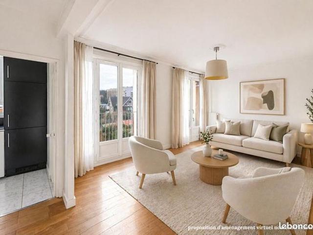 Appartement 3 pièces 46 m²