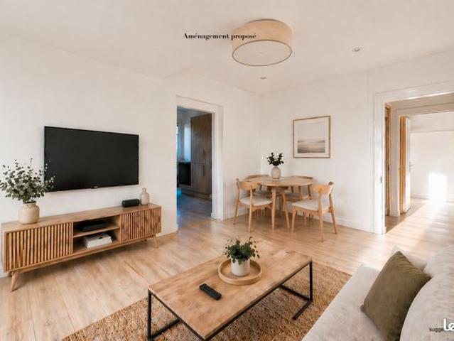 Appartement 3 pièces 49 m²
