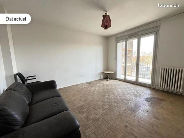Appartement 3 pièces 53 m²
